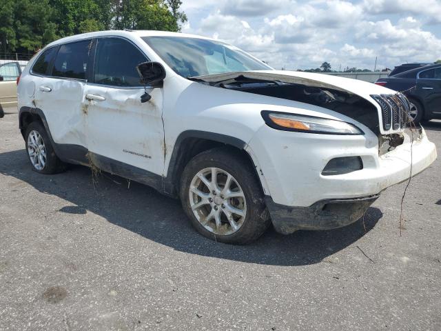 1C4PJLCB0EW273728 - 2014 JEEP CHEROKEE LATITUDE WHITE photo 4