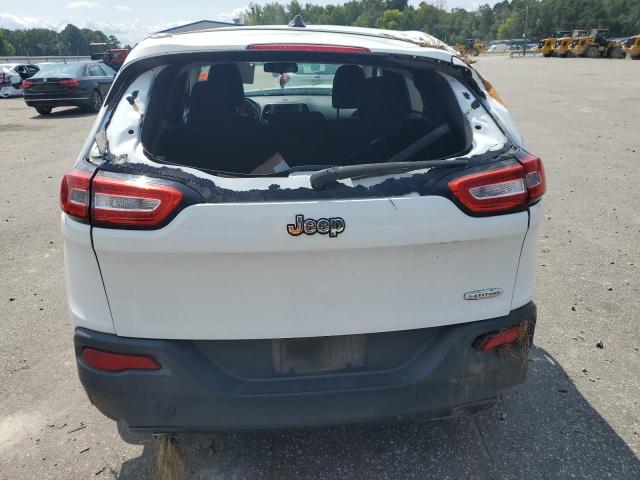 1C4PJLCB0EW273728 - 2014 JEEP CHEROKEE LATITUDE WHITE photo 6