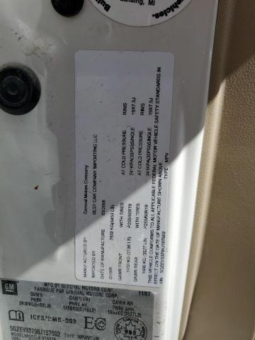 5GZEV33798J187602 - 2008 SATURN OUTLOOK XR WHITE photo 12