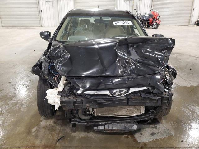 KMHCT4AE7CU168913 - 2012 HYUNDAI ACCENT GLS BLACK photo 5
