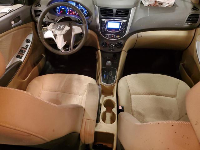 KMHCT4AE7CU168913 - 2012 HYUNDAI ACCENT GLS BLACK photo 8