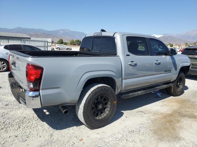 5TFAX5GNXLX168593 - 2020 TOYOTA TACOMA DOUBLE CAB GRAY photo 3