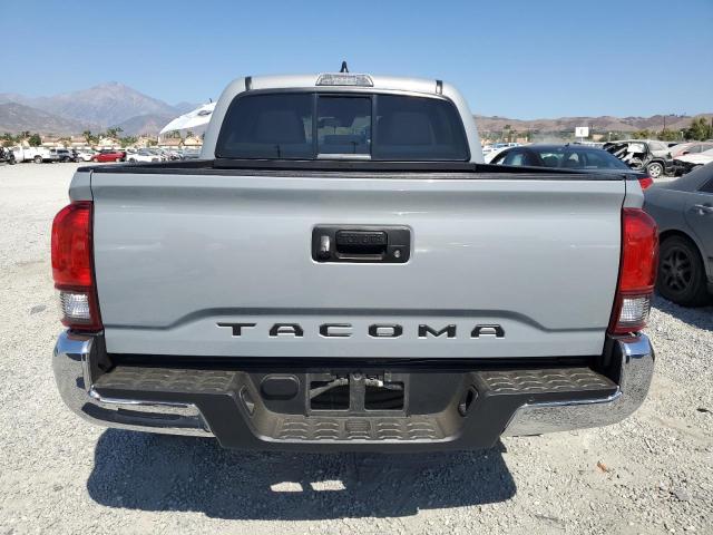 5TFAX5GNXLX168593 - 2020 TOYOTA TACOMA DOUBLE CAB GRAY photo 6