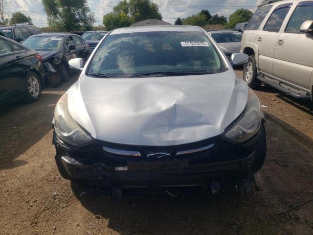 5NPDH4AE7DH243180 - 2013 HYUNDAI ELANTRA GLS SILVER photo 5