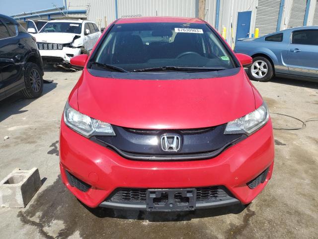 JHMGK5H56GX010389 - 2016 HONDA FIT LX RED photo 5