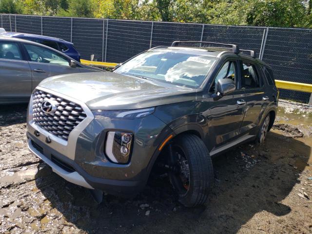 KM8R3DHE2NU392979 - 2022 HYUNDAI PALISADE SEL GRAY photo 1