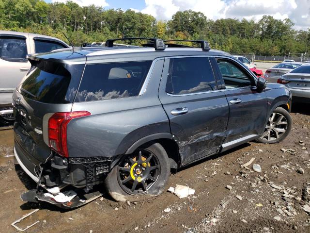 KM8R3DHE2NU392979 - 2022 HYUNDAI PALISADE SEL GRAY photo 3