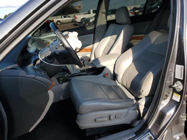 1HGCP3F88BA017408 - 2011 HONDA ACCORD EXL GRAY photo 7