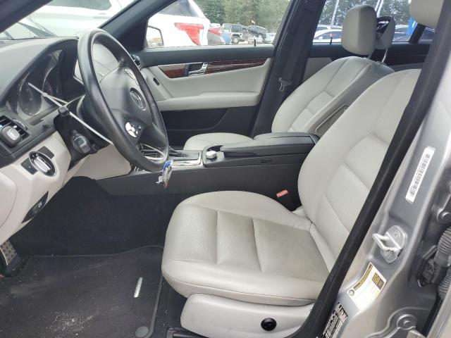 WDDGF5EB1BR171946 - 2011 MERCEDES-BENZ C 300 GRAY photo 7