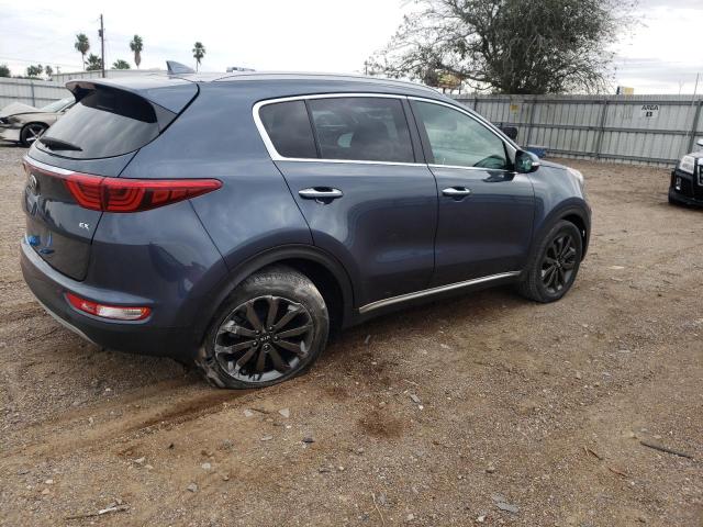 KNDPN3AC1K7602894 - 2019 KIA SPORTAGE EX BLUE photo 3