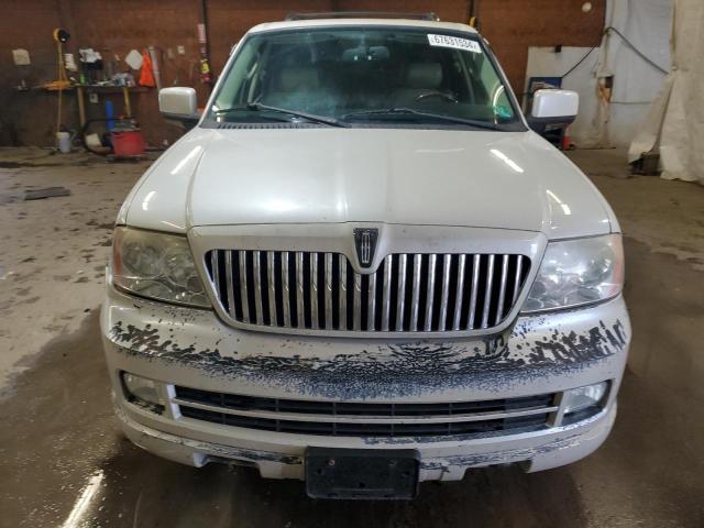 5LMFU28555LJ19347 - 2005 LINCOLN NAVIGATOR WHITE photo 5