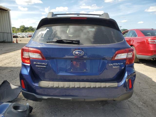 4S4BSELC7F3357877 - 2015 SUBARU OUTBACK 3.6R LIMITED BLUE photo 6