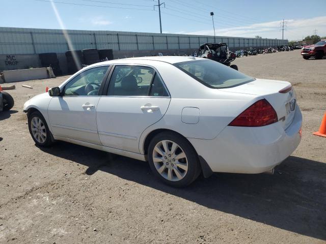 1HGCM66517A034428 - 2007 HONDA ACCORD EX WHITE photo 2