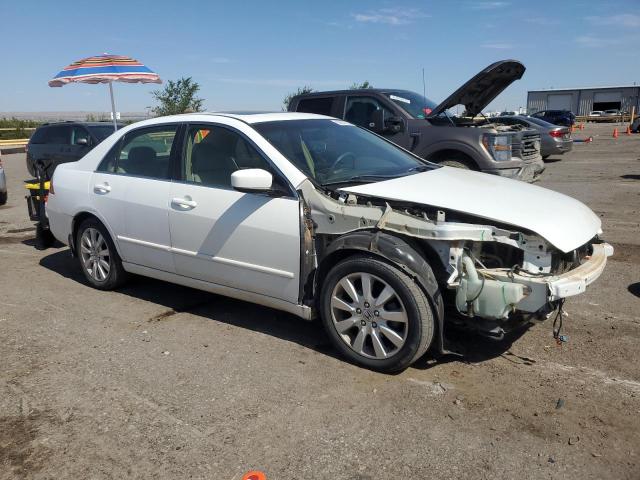 1HGCM66517A034428 - 2007 HONDA ACCORD EX WHITE photo 4