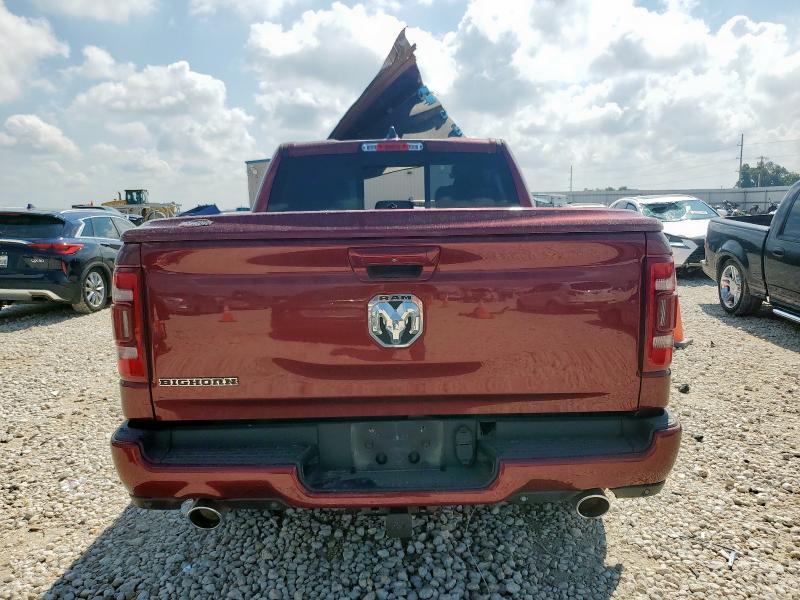 1C6RREFT5KN523166 - 2019 RAM 1500 BIG HORN/LONE STAR BURGUNDY photo 6