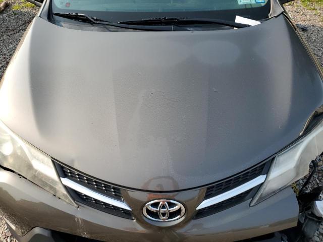 2T3RFREV6DW109692 - 2013 TOYOTA RAV4 XLE BROWN photo 12