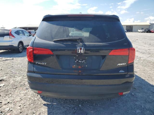 5FNYF6H6XGB032575 - 2016 HONDA PILOT EXL BLACK photo 6