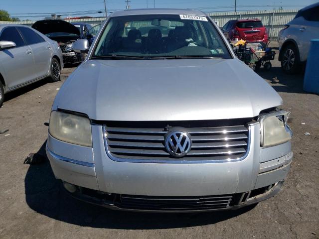 WVWAD63B45P001725 - 2005 VOLKSWAGEN PASSAT GLS SILVER photo 5