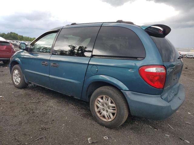 1B4GP25332B672146 - 2002 DODGE CARAVAN SE TEAL photo 2