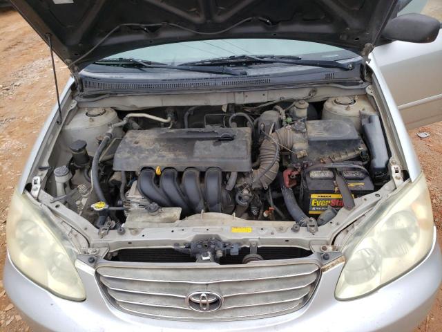 JTDBR32E430048260 - 2003 TOYOTA COROLLA CE SILVER photo 11