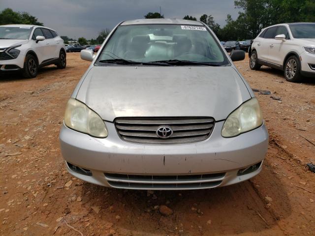 JTDBR32E430048260 - 2003 TOYOTA COROLLA CE SILVER photo 5