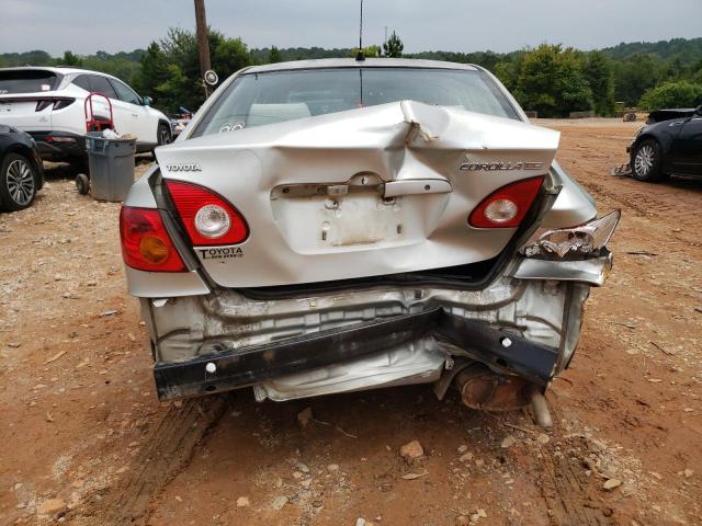 JTDBR32E430048260 - 2003 TOYOTA COROLLA CE SILVER photo 6
