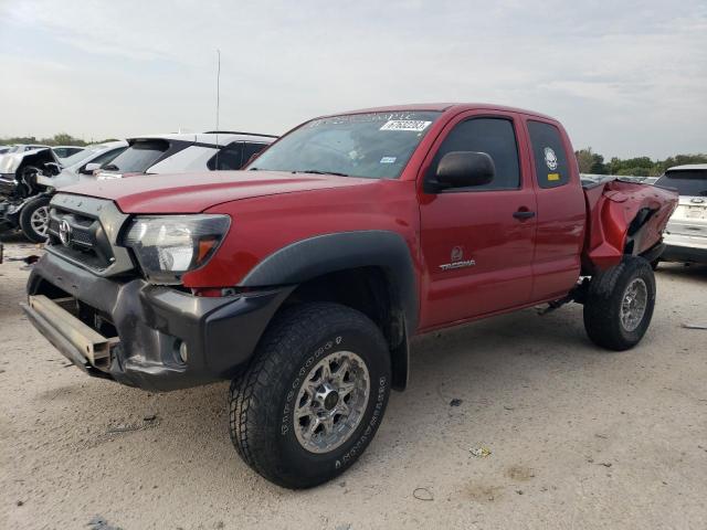 5TFTX4GN4DX015776 - 2013 TOYOTA TACOMA PRERUNNER ACCESS CAB RED photo 1