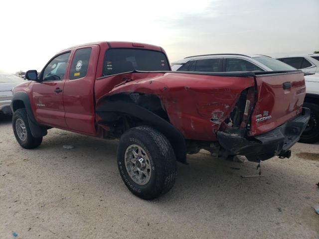 5TFTX4GN4DX015776 - 2013 TOYOTA TACOMA PRERUNNER ACCESS CAB RED photo 2