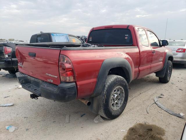 5TFTX4GN4DX015776 - 2013 TOYOTA TACOMA PRERUNNER ACCESS CAB RED photo 3
