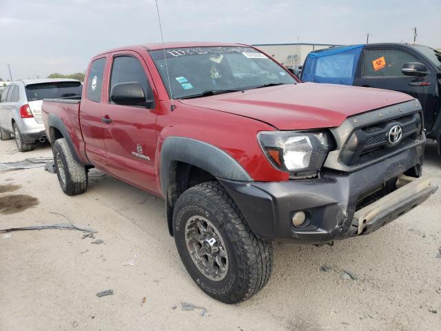 5TFTX4GN4DX015776 - 2013 TOYOTA TACOMA PRERUNNER ACCESS CAB RED photo 4