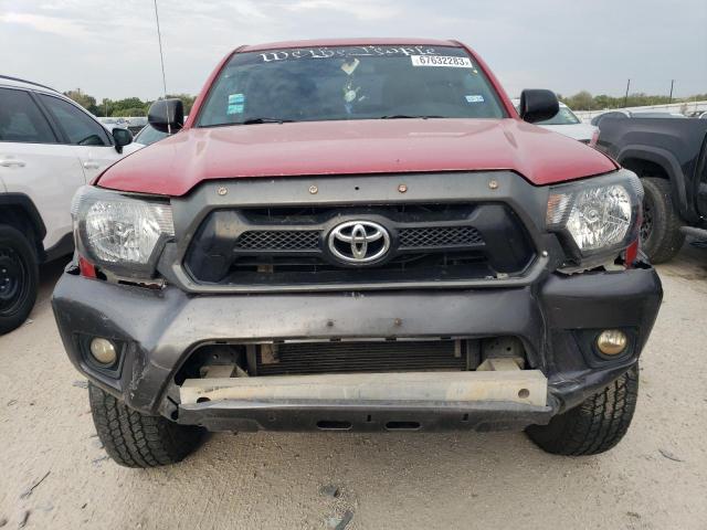 5TFTX4GN4DX015776 - 2013 TOYOTA TACOMA PRERUNNER ACCESS CAB RED photo 5