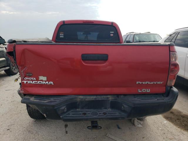 5TFTX4GN4DX015776 - 2013 TOYOTA TACOMA PRERUNNER ACCESS CAB RED photo 6