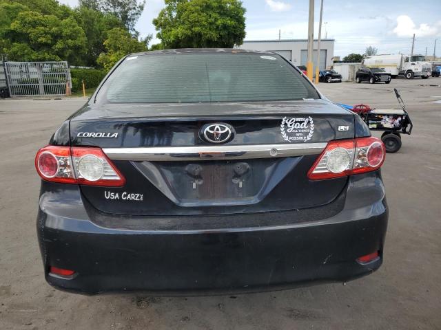 2T1BU4EE8BC687164 - 2011 TOYOTA COROLLA BASE Schwarz Foto 6