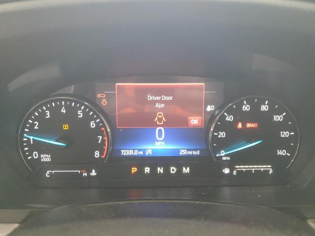 1FMSK8DH1LGC19378 - 2020 FORD EXPLORER XLT 银色 照片 9