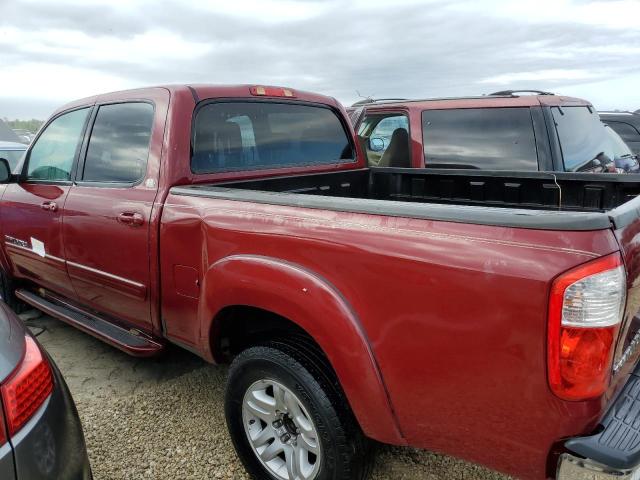 5TBET341X6S514096 - 2006 TOYOTA TUNDRA DOUBLE CAB SR5 MAROON photo 2