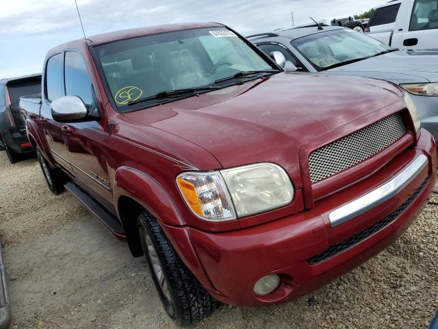 5TBET341X6S514096 - 2006 TOYOTA TUNDRA DOUBLE CAB SR5 MAROON photo 4