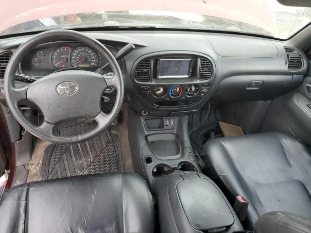 5TBET341X6S514096 - 2006 TOYOTA TUNDRA DOUBLE CAB SR5 MAROON photo 8