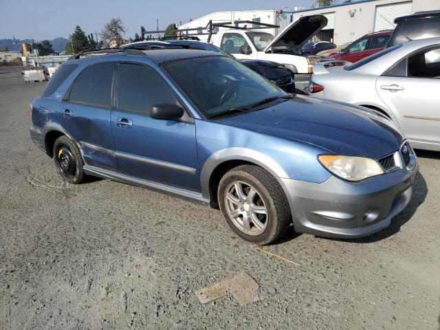 JF1GG63667G813914 - 2007 SUBARU IMPREZA OUTBACK SPORT BLUE photo 4