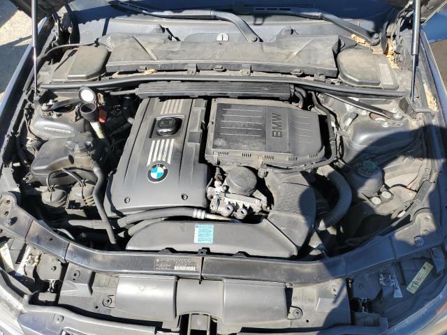 WBAVB73557VF50114 - 2007 BMW 3 SERIES I GRAY photo 11