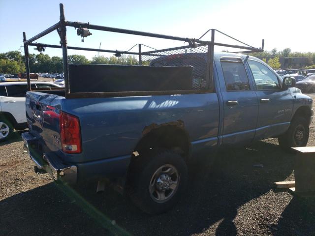 1D7KU28D04J159753 - 2004 DODGE RAM 2500 ST BLUE photo 3