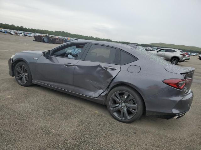 19UUB6F53MA010444 - 2021 ACURA TLX TECH A GRAY photo 2