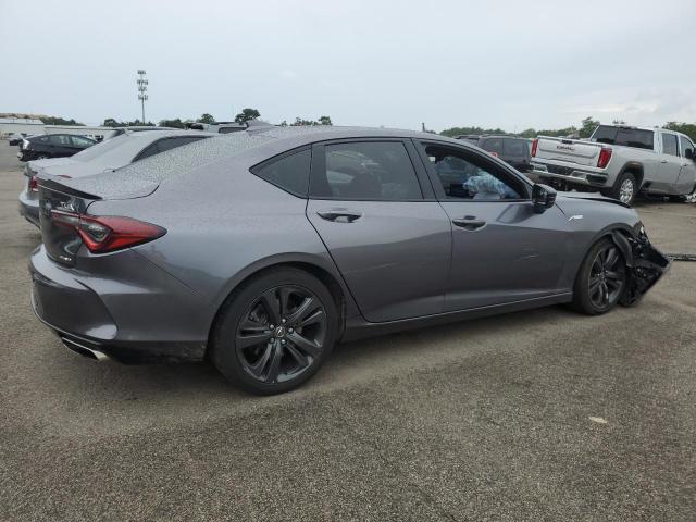 19UUB6F53MA010444 - 2021 ACURA TLX TECH A GRAY photo 3
