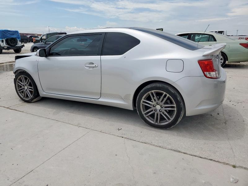 JTKJF5C78C3034191 - 2012 TOYOTA SCION TC SILVER photo 2