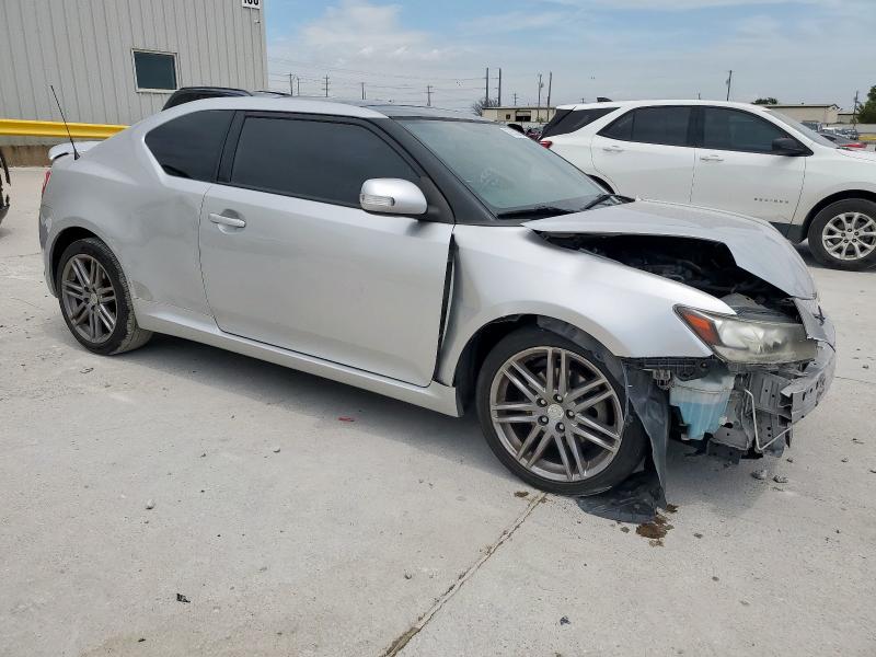 JTKJF5C78C3034191 - 2012 TOYOTA SCION TC SILVER photo 4