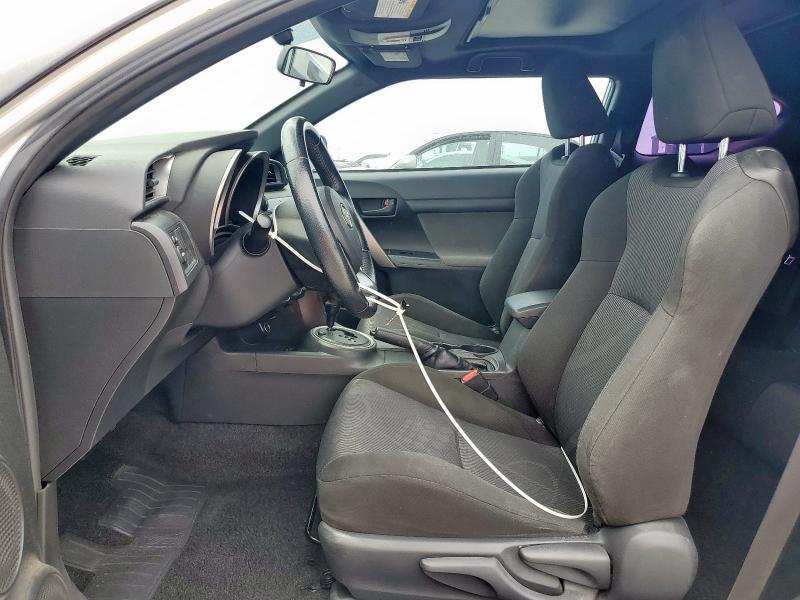 JTKJF5C78C3034191 - 2012 TOYOTA SCION TC SILVER photo 7
