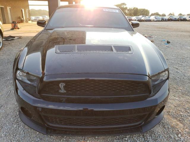 1ZVBP8JS1C5240178 - 2012 FORD MUSTANG SHELBY GT500 BLACK photo 5