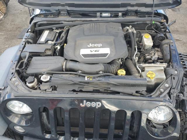 1C4AJWAG0HL550177 - 2017 JEEP WRANGLER SPORT GRAY photo 11