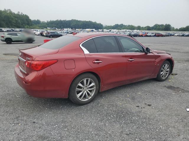 JN1BV7APXFM359066 - 2015 INFINITI Q50 BASE RED photo 3