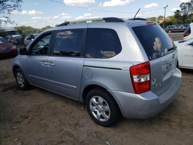 KNDMG4C34A6329373 - 2010 KIA SEDONA LX SILVER photo 2