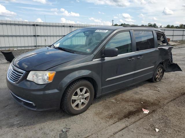 2C4RC1BGXCR416744 - 2012 CHRYSLER TOWN & COU TOURING GRAY photo 1
